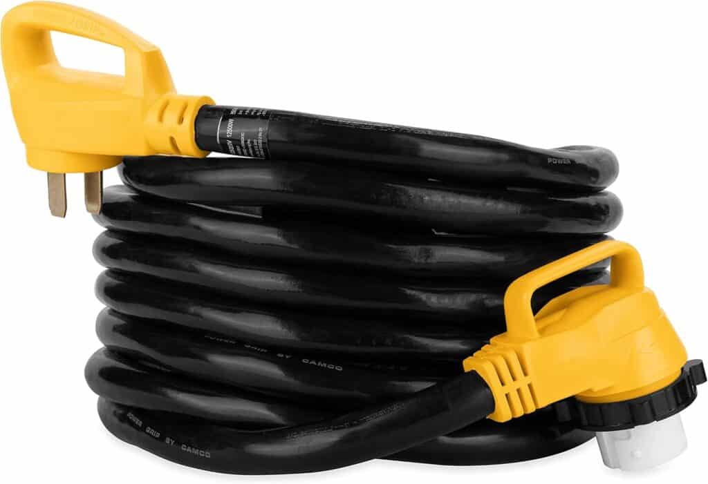 camco 50-amp powergrip rv cord